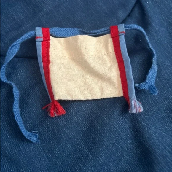 American Girl Kirsten Meet Apron, Spoon Bag, Spoon, Bonnet, Stockings, Boots - Picture 11 of 11